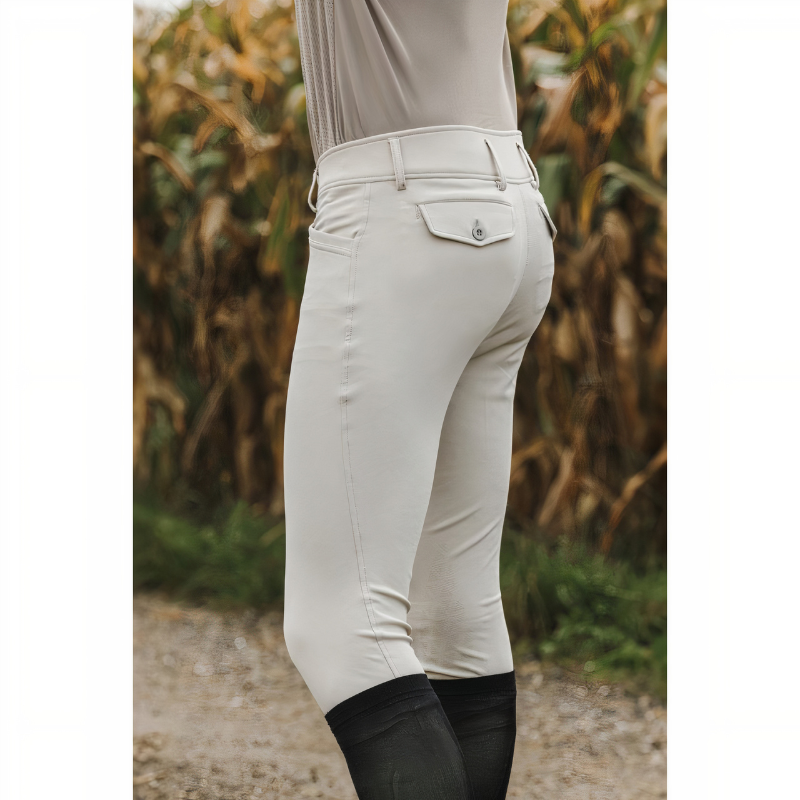 Pantalon d'équitation homme EQUITHÈME Sam - Beige