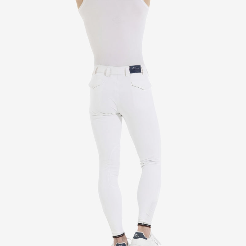 Pantalon d'équitation homme EQUITHÈME - Blanc
