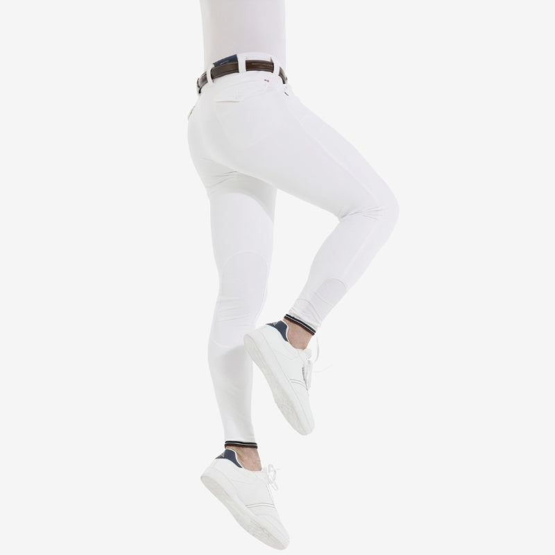 Pantalon d'équitation homme EQUITHÈME - Blanc
