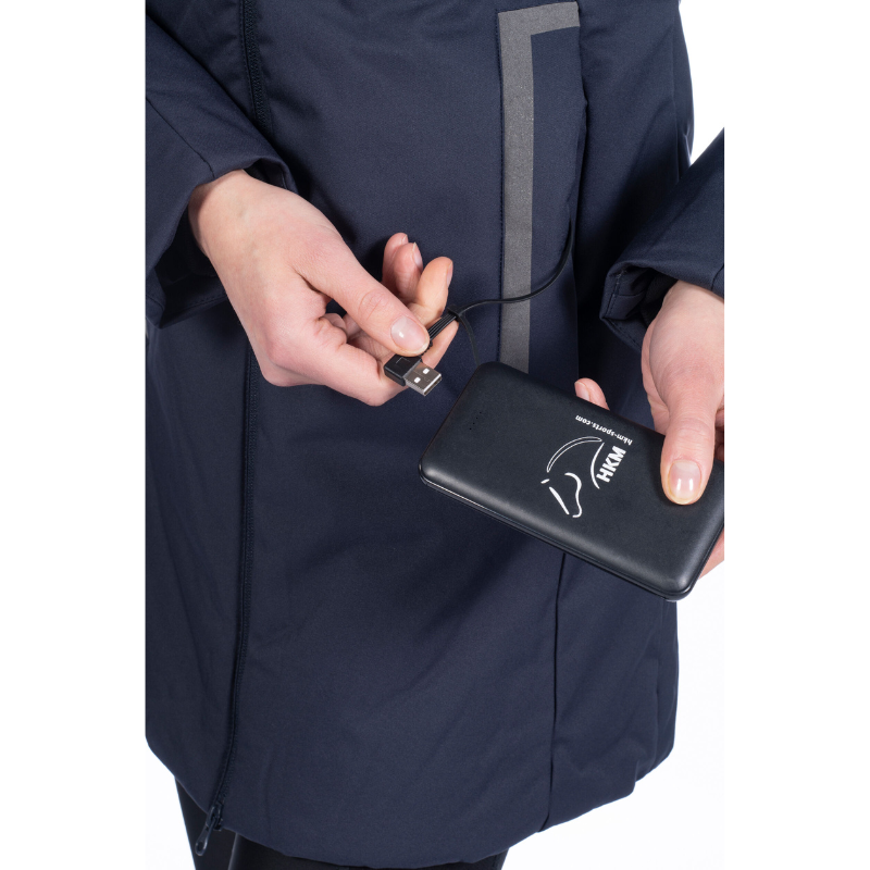 Parka chauffante d'équitation HKM Elegant