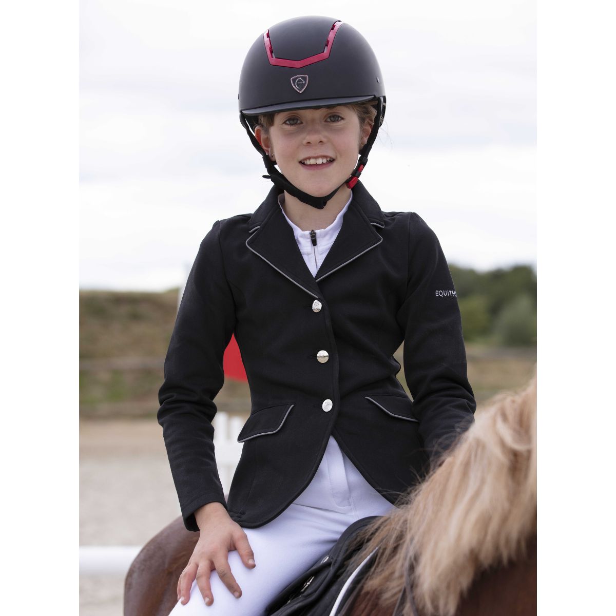 Veste de concours enfant EQUITHÈME - Soft Classic