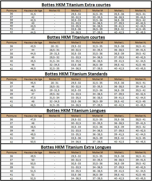 Bottes d'équitation HKM Titanium Extra Courtes