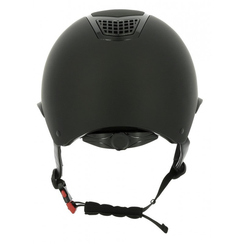 Casque d'équitation EQUITHEME AIRY visière large noir