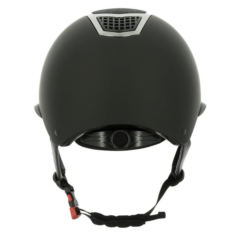 Casque d'équitation EQUITHEME AIRY visière large Noir céleste