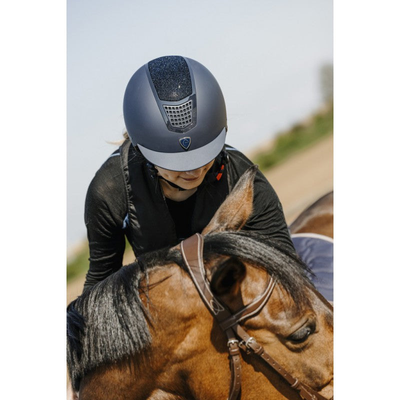Casque d'équitation EQUITHEME AIRY Bleu