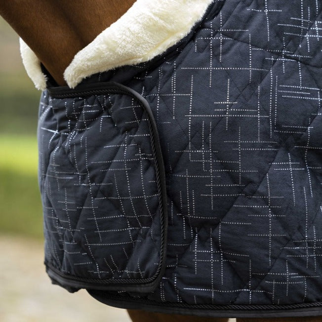 Chemise séchante pour poneys et chevaux HKM Port Royal noir