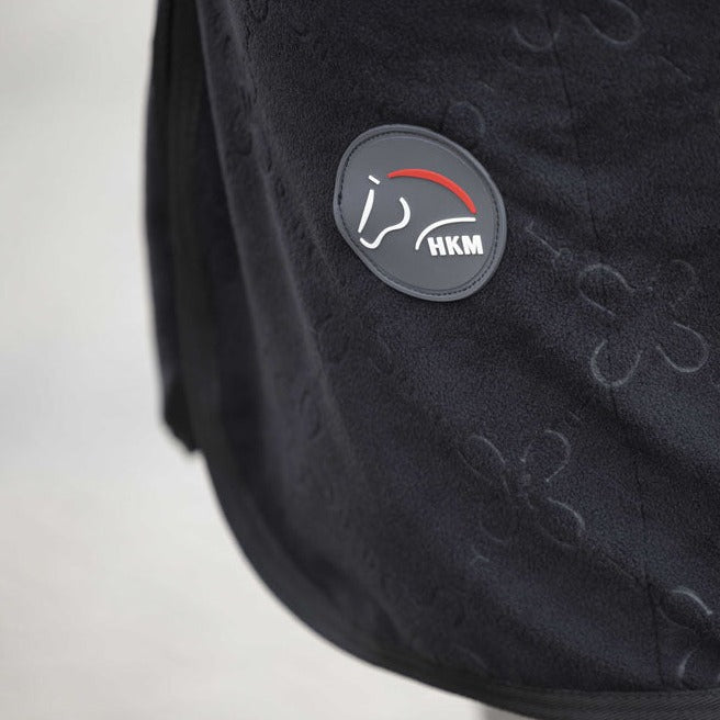 Chemise polaire séchante pour poneys et chevaux HKM Rosewood noire