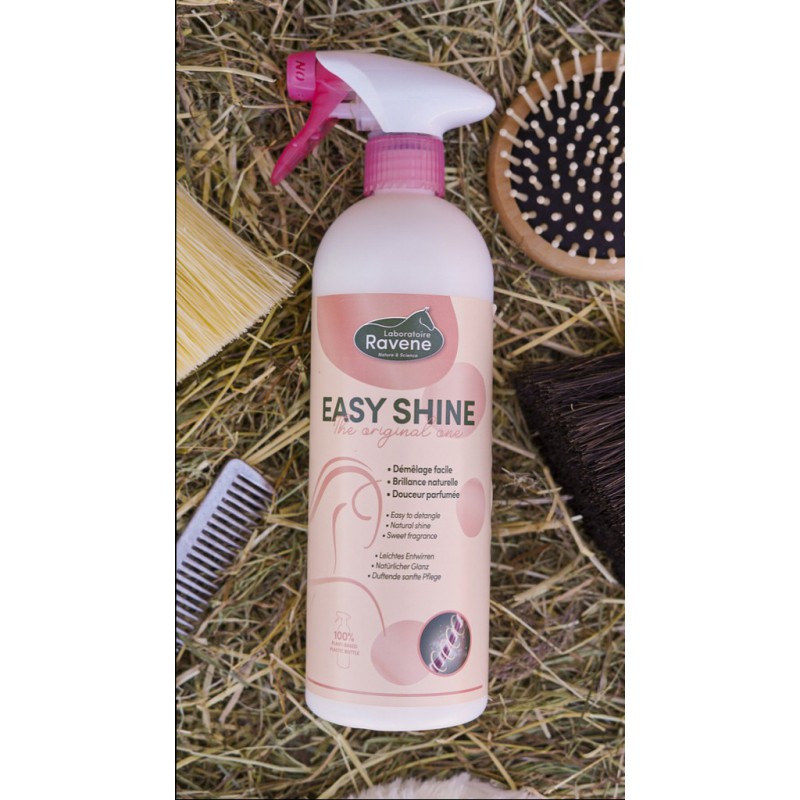 Spray Lustrant Et Démêlant Ravene Easy Shine Pour Cheval - Brillance Immédiate - Flacon 750ml