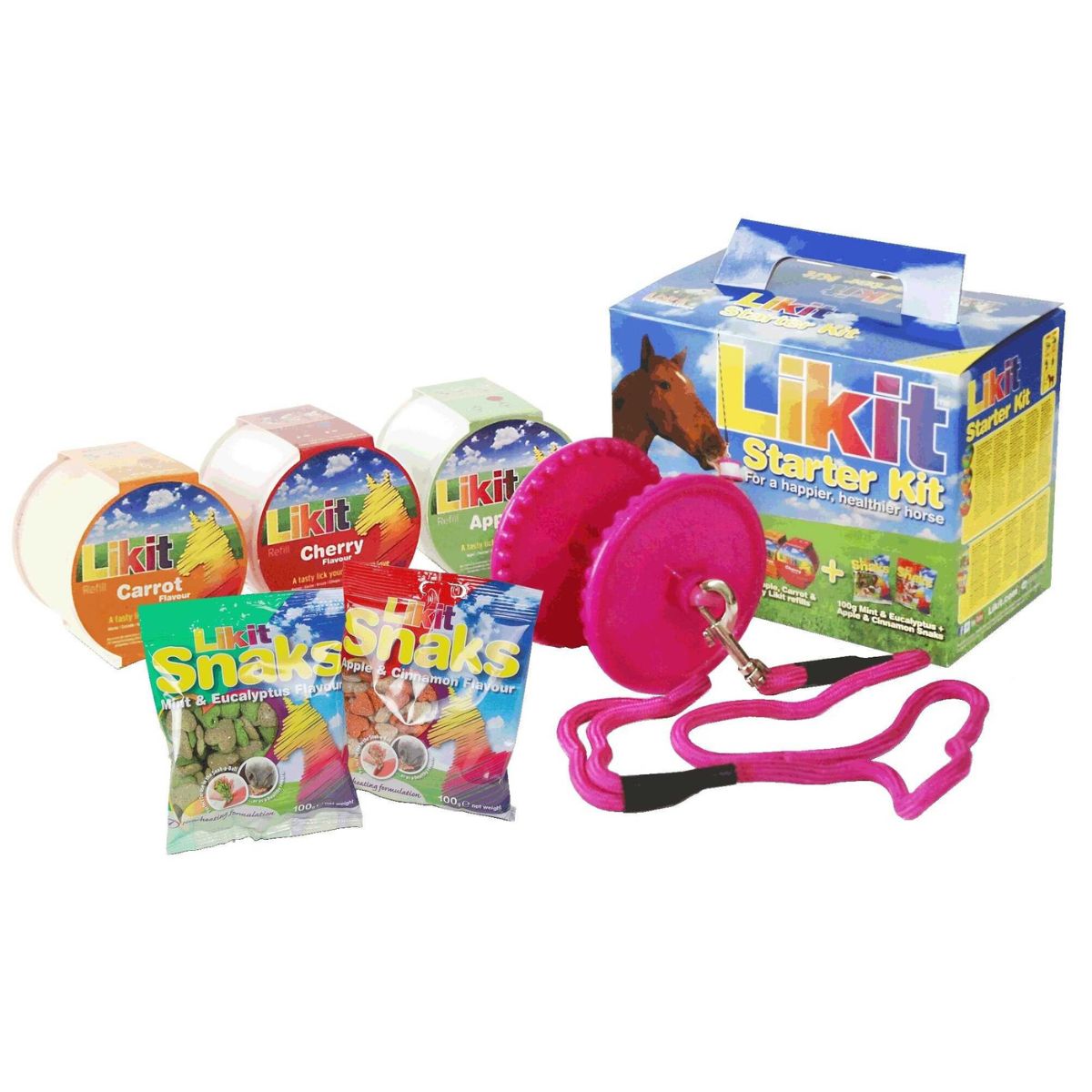 kit support et 3 pierres à lécher - LIKIT