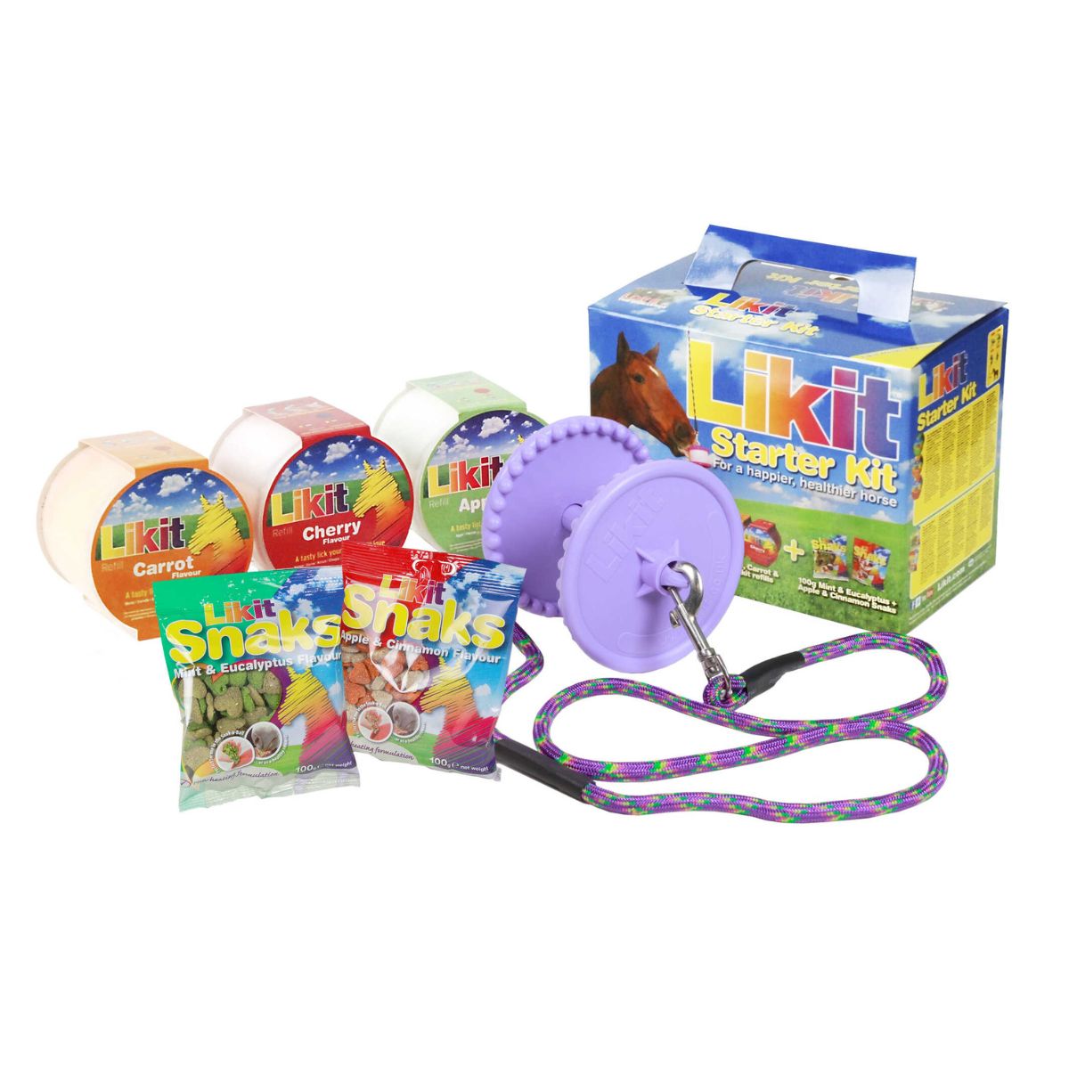 kit support et 3 pierres à lécher - LIKIT
