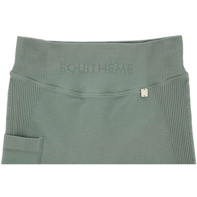 Legging Je t'aime EQUITHÈME Acacia - Vert