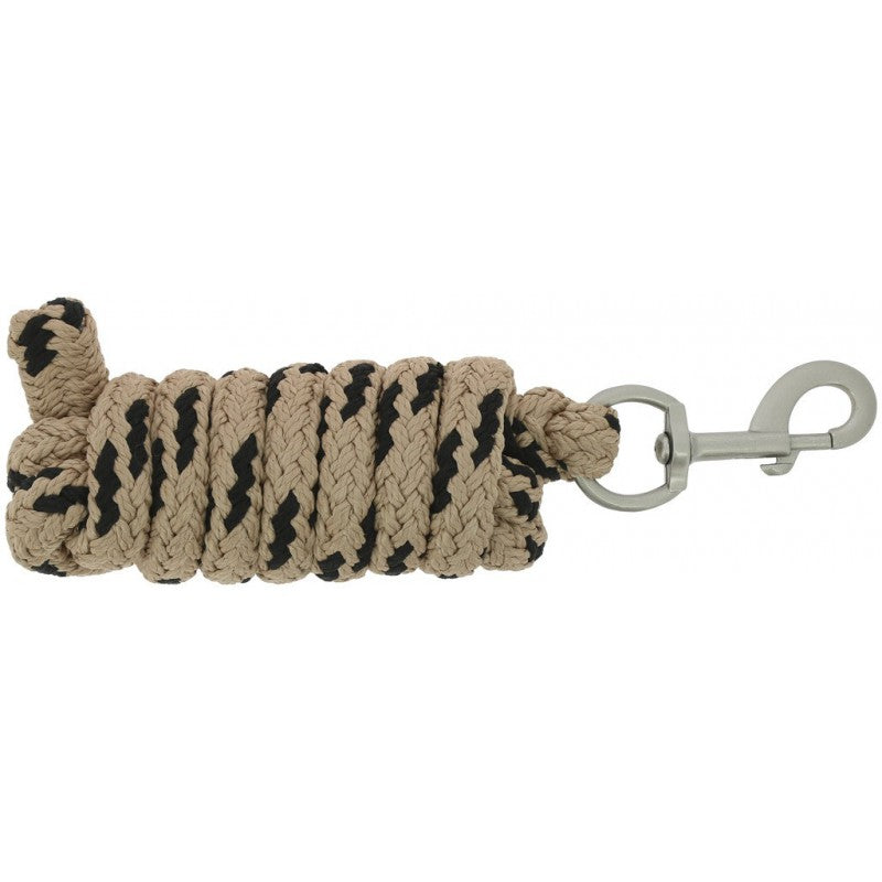 Longe Equithème 2m Jacquard - taupe