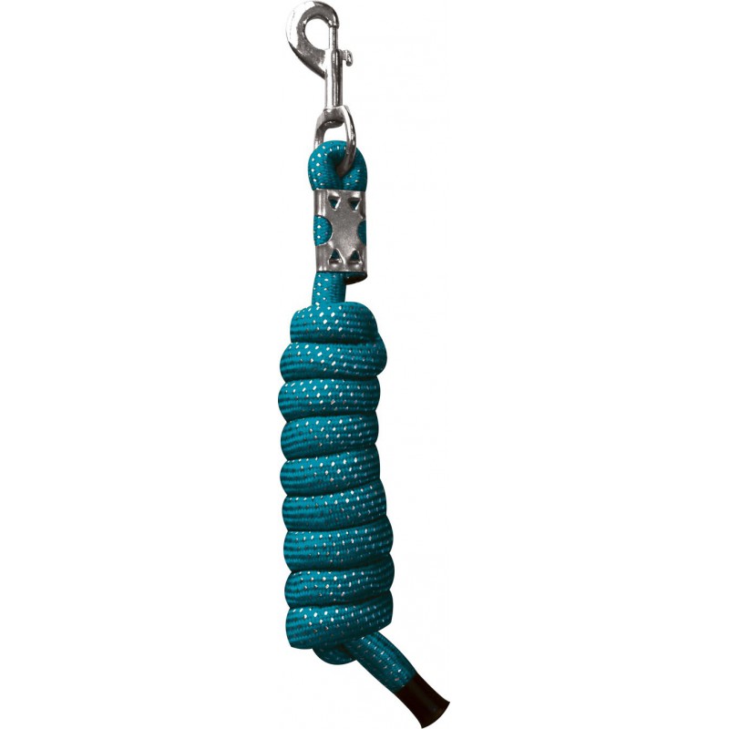 Longe d'attache NORTON réfléchissante - turquoise