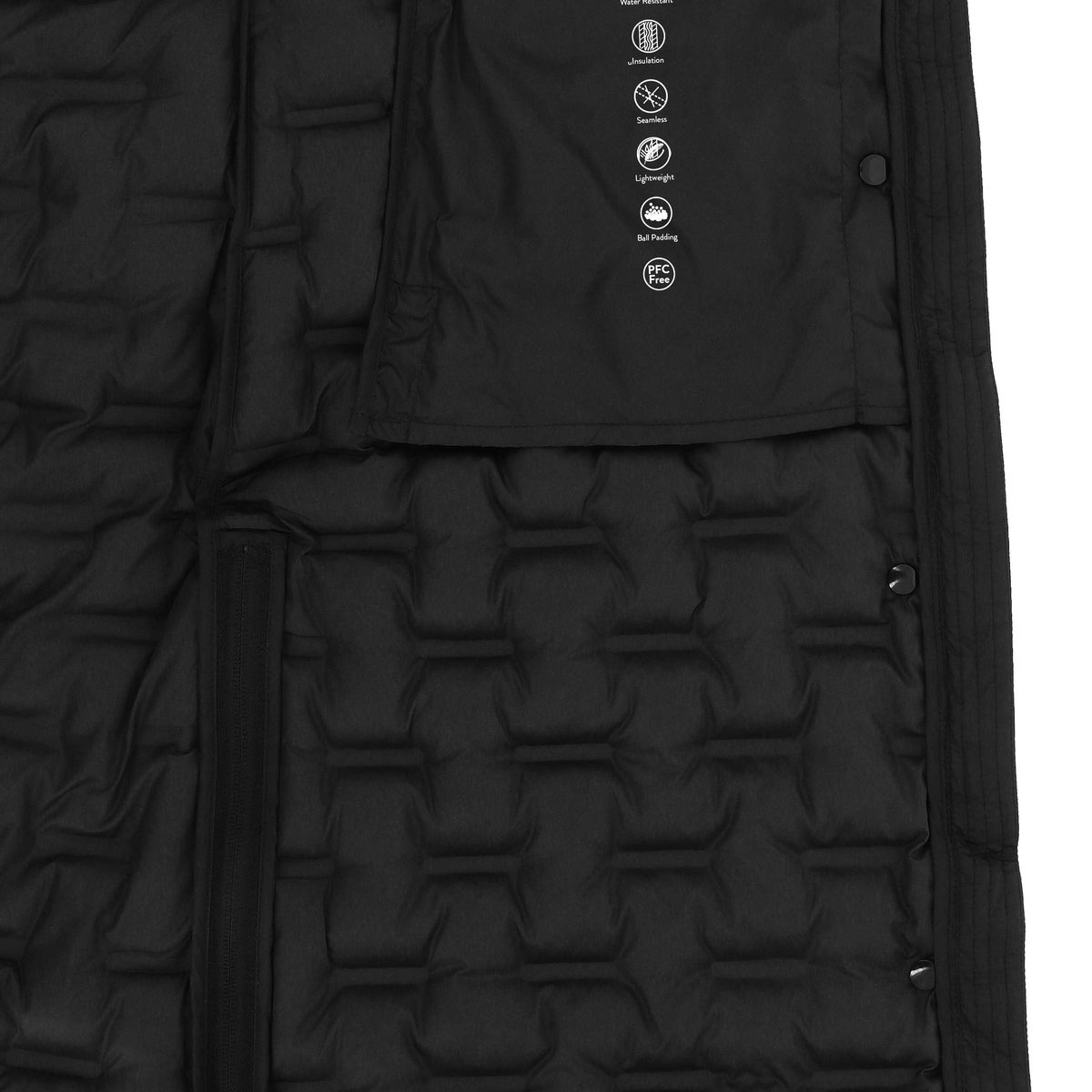 Gilet de protection Equithème Navina noir - détail