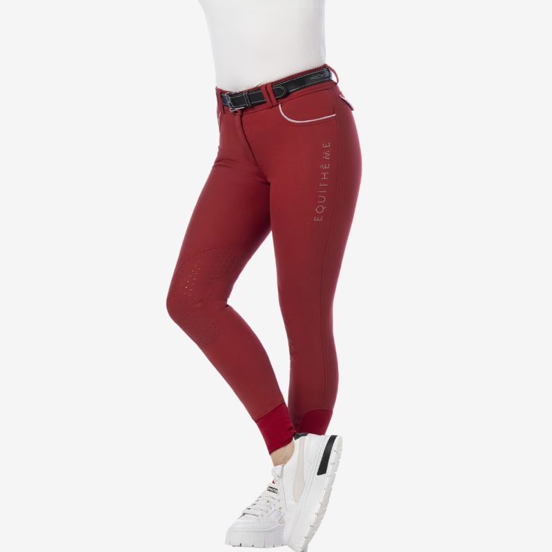 Pantalon Belinda EQUITHÈME - Rouge