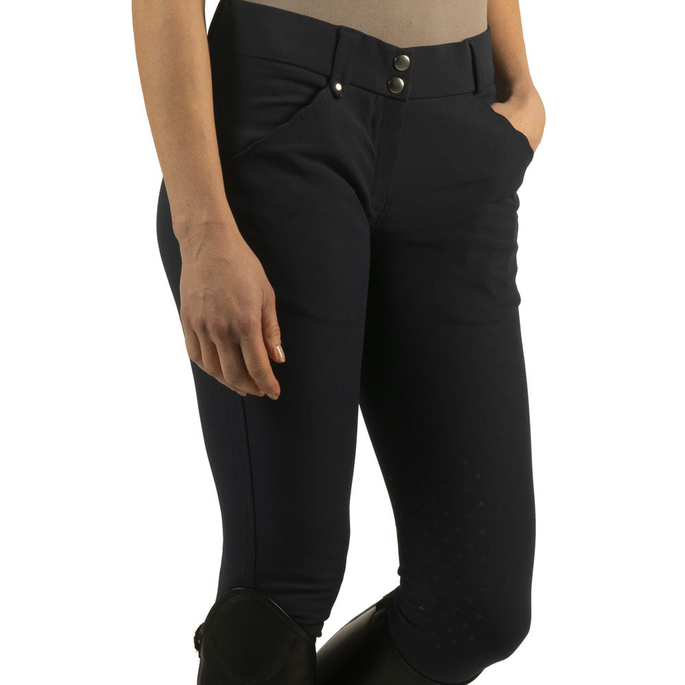 Pantalon d'équitation pour femme du 34 au 44 Flags and Cup Yanista marine