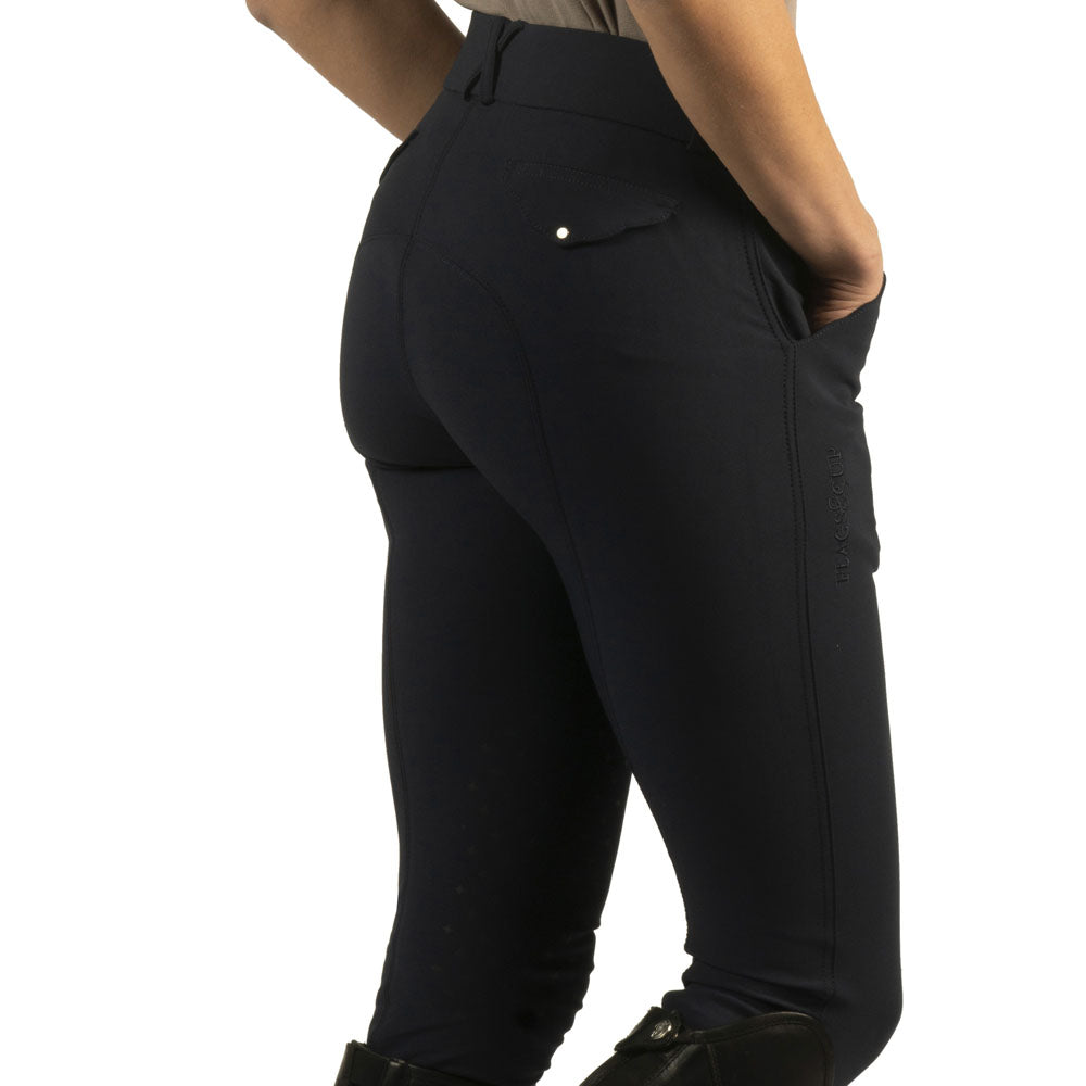Pantalon d'équitation pour femme du 34 au 44 Flags and Cup Yanista marine