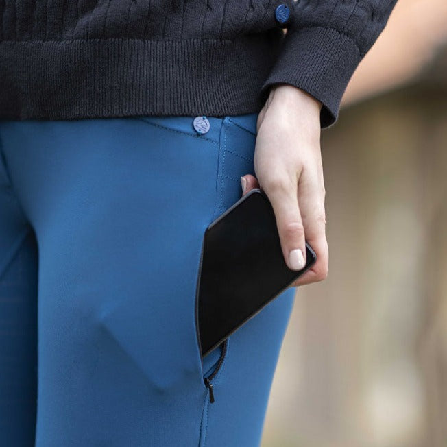 Pantalon d'équitation pour femmes du 34 au 44 HKM Port Royal full grip