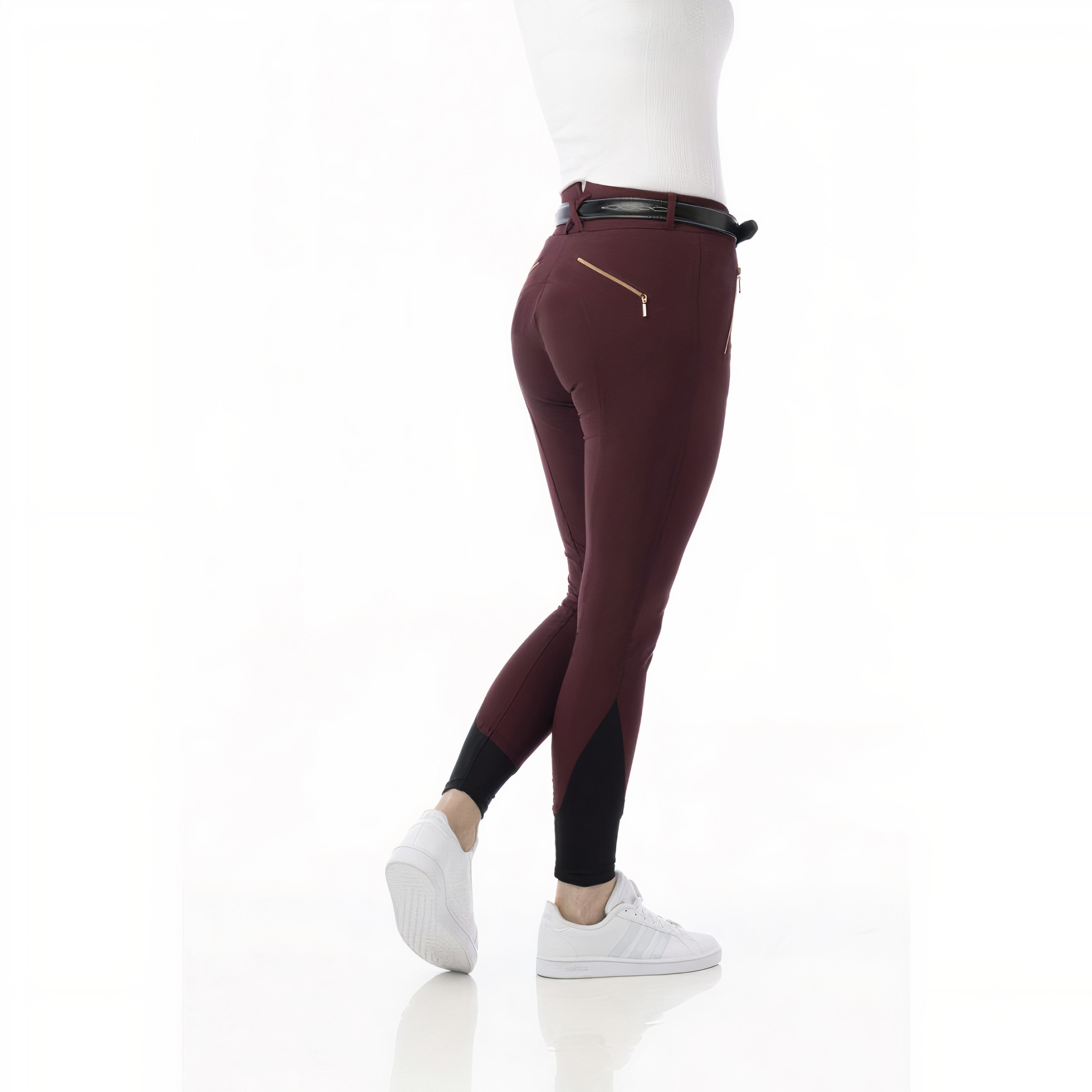 Pantalon d'équitation Equithème Kenya basanes grip