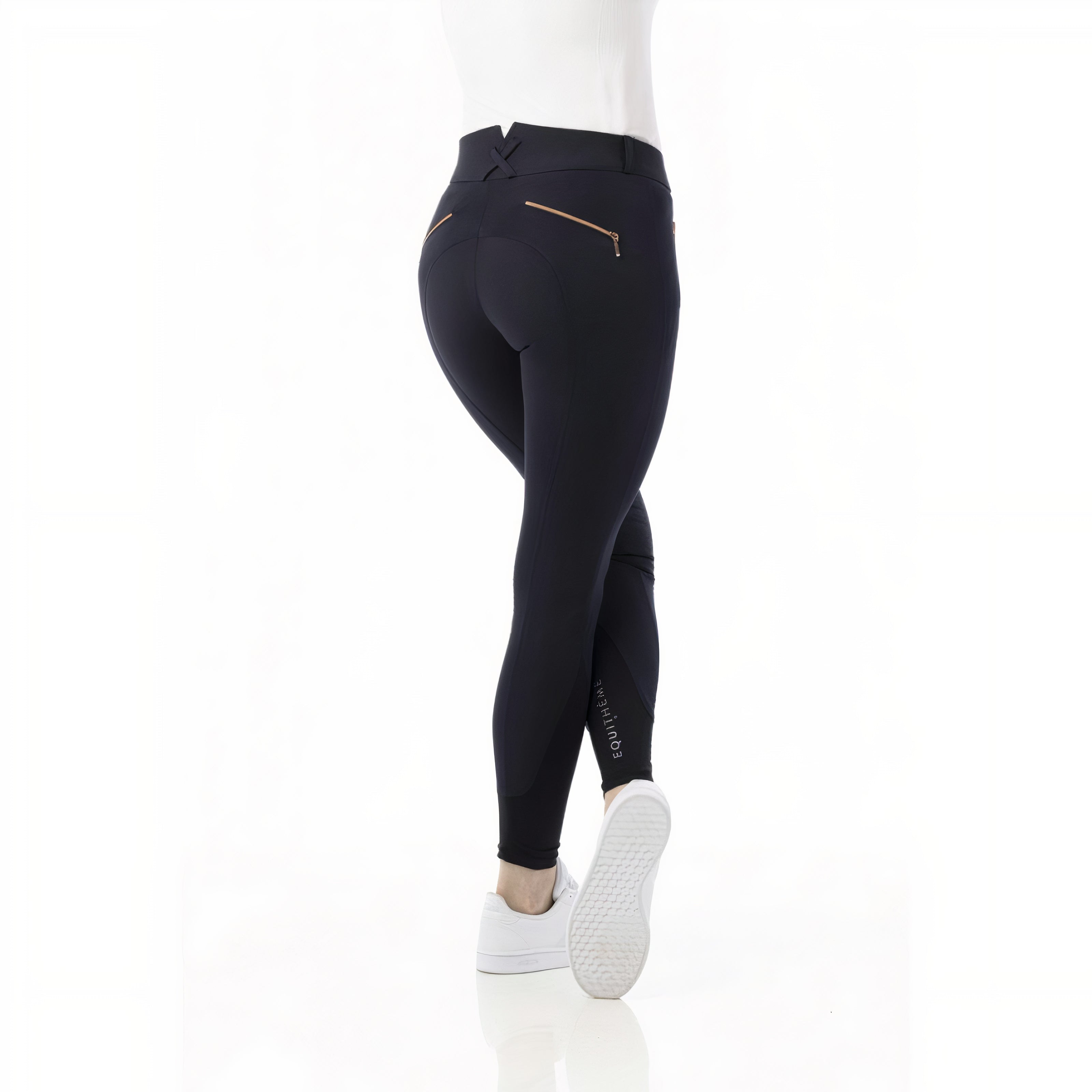 Pantalon d'équitation Equithème Kenya basanes grip