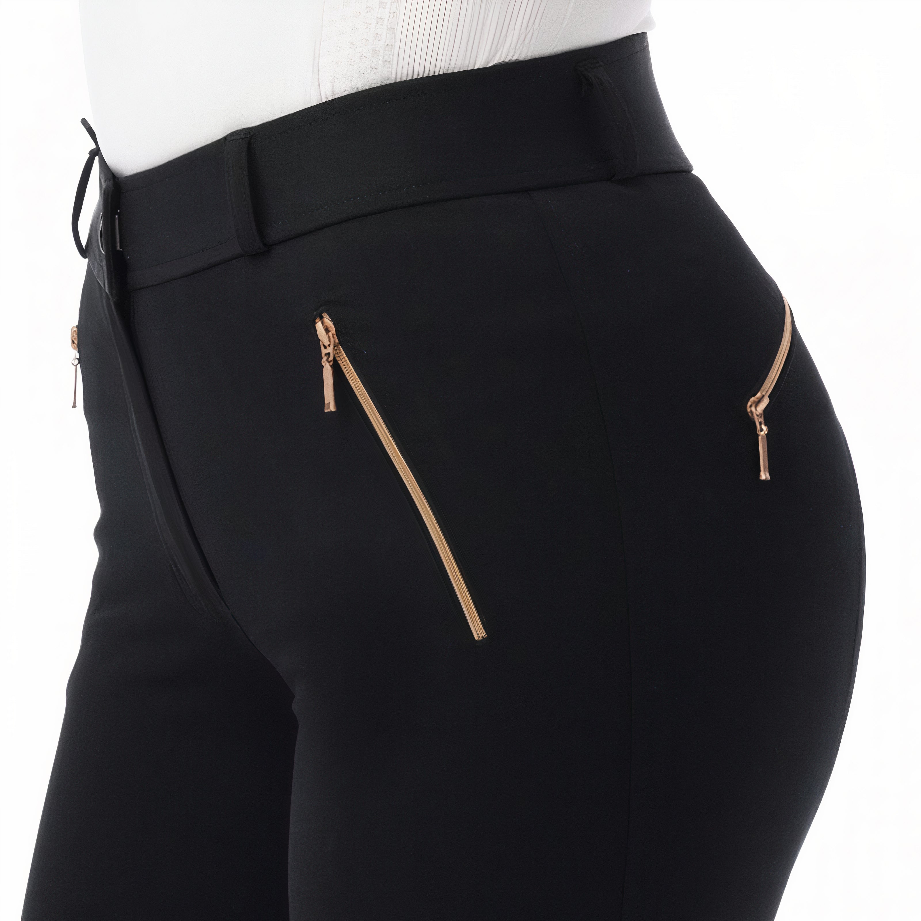 Pantalon d'équitation Equithème Kenya basanes grip