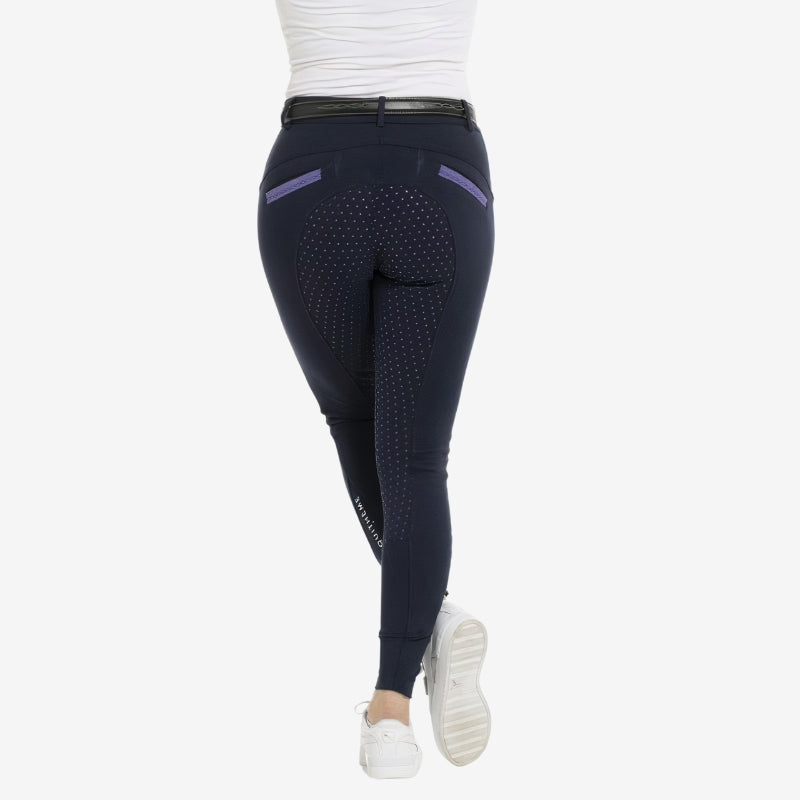 Pantalon Full grip Kylie EQUITHÈME - Marine