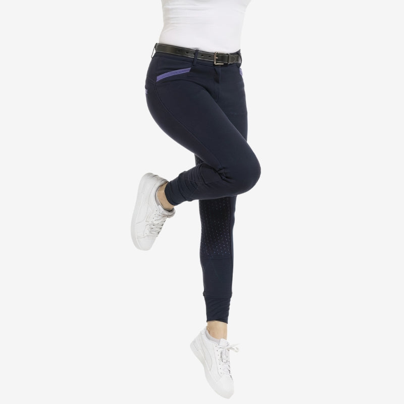 Pantalon Full grip Kylie EQUITHÈME - Marine