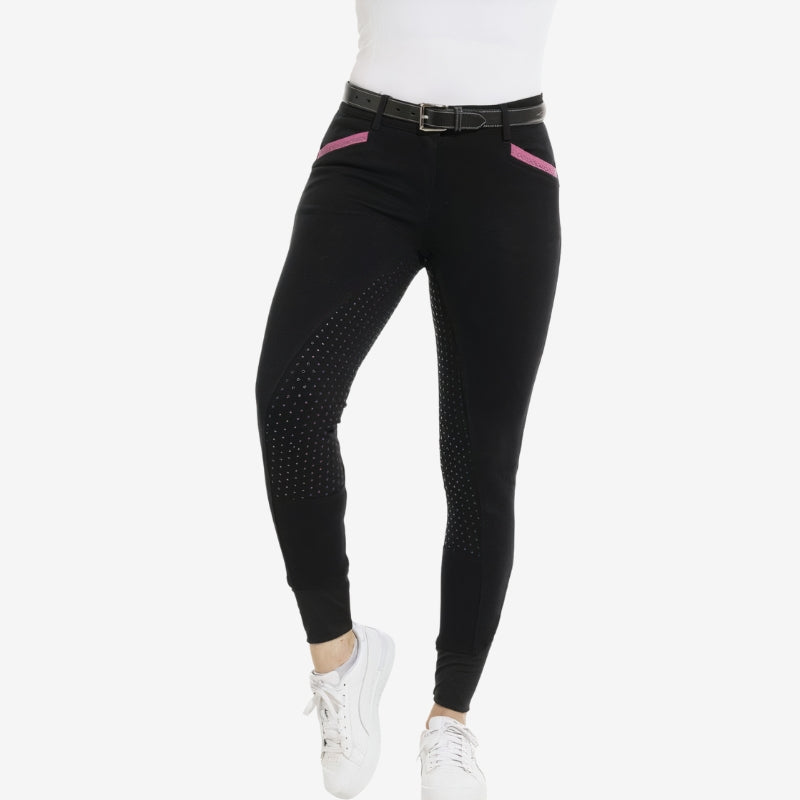 Pantalon Full grip Kylie EQUITHÈME - Noir