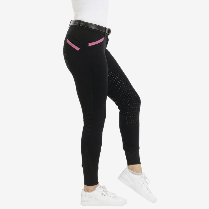 Pantalon Full grip Kylie EQUITHÈME - Noir