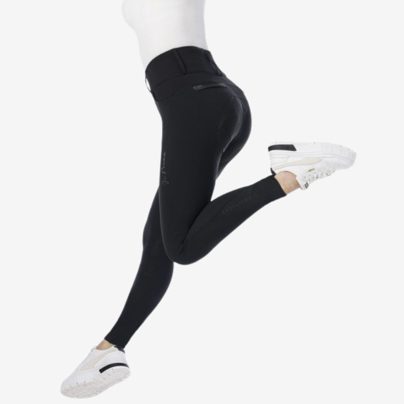 Pantalon Je t'aime EQUITHÈME Queen - Noir