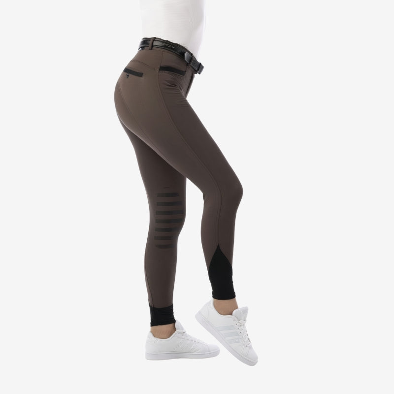 Pantalon Je t'aime EQUITHÈME Safir - Marron