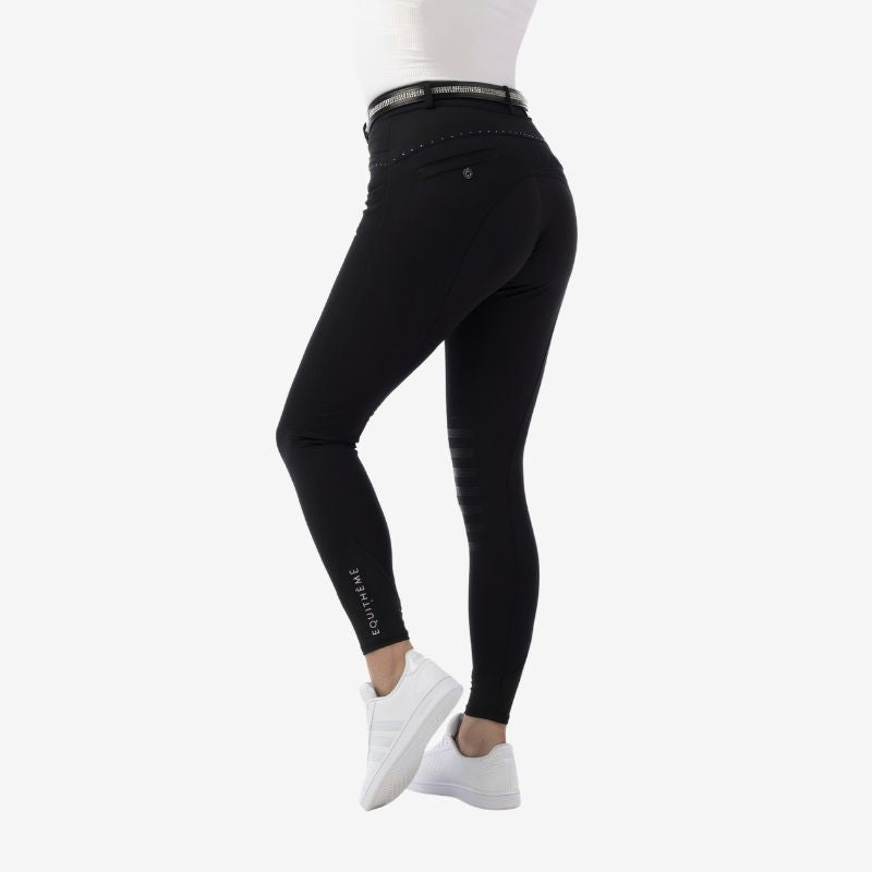 Pantalon Je t'aime EQUITHÈME Safir - Noir