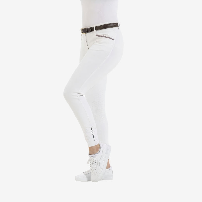 Pantalon Kim EQUITHÈME - Blanc
