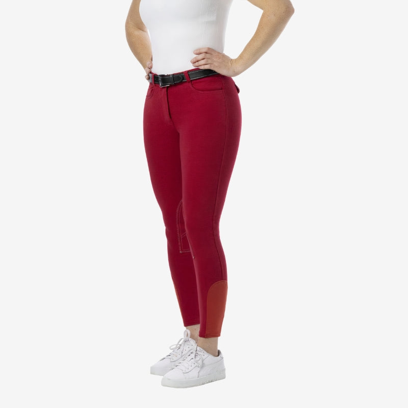 Pantalon RIDING WORLD Alexandrie - Rouge