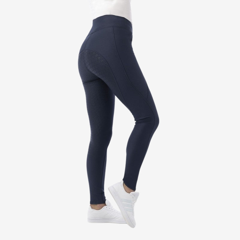 Pantalon technique d'hiver EQUITHEME Marine "Dolomyt"