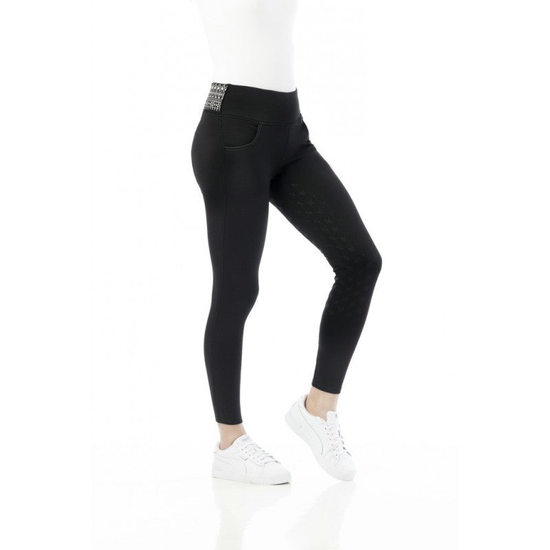 Legging d'équitation EQUITHEME - Noir