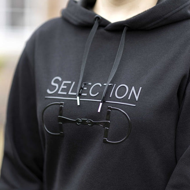 Sweat à capuche pour femmes du XS au XXL HKM Port Royal noir