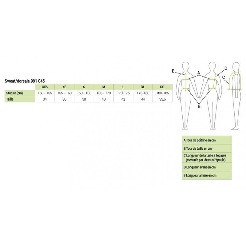 Sweat dorsale KOMPERDELL