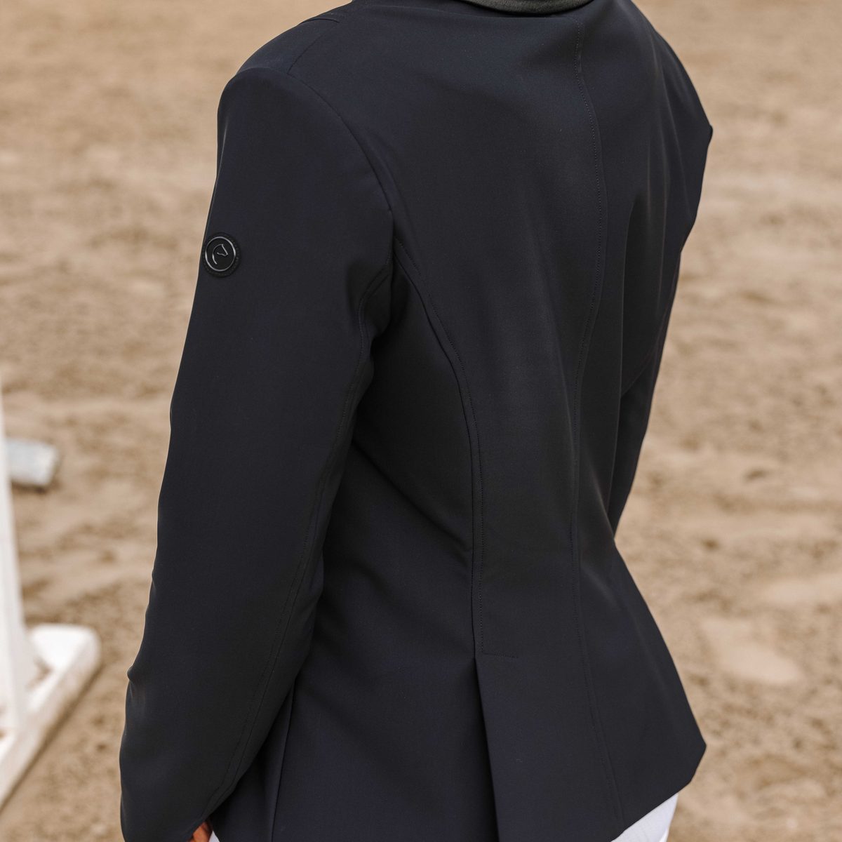 Veste de concours Equithème Sydney noir - détail