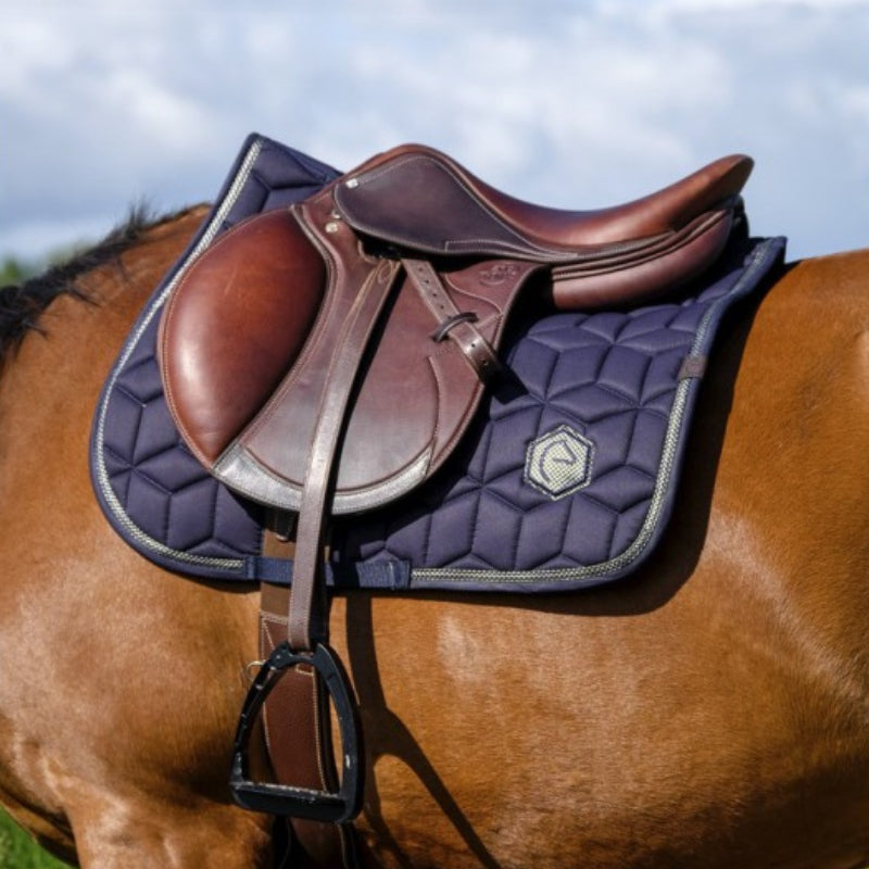 Tapis de selle EQUITHÈME Softhex - Cheval