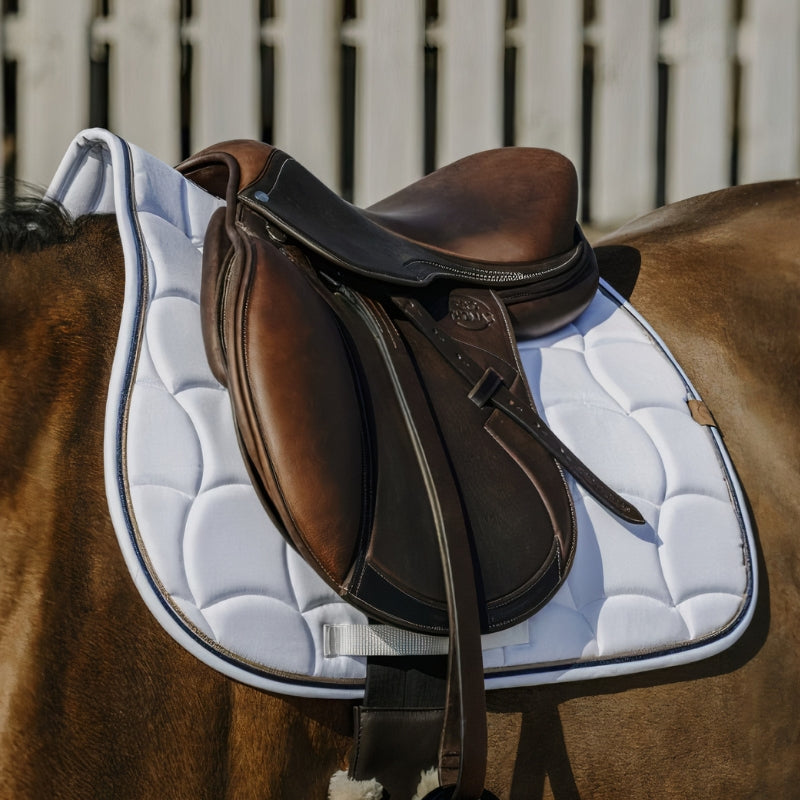 Tapis de selle cheval EQUITHÈME Shiny
