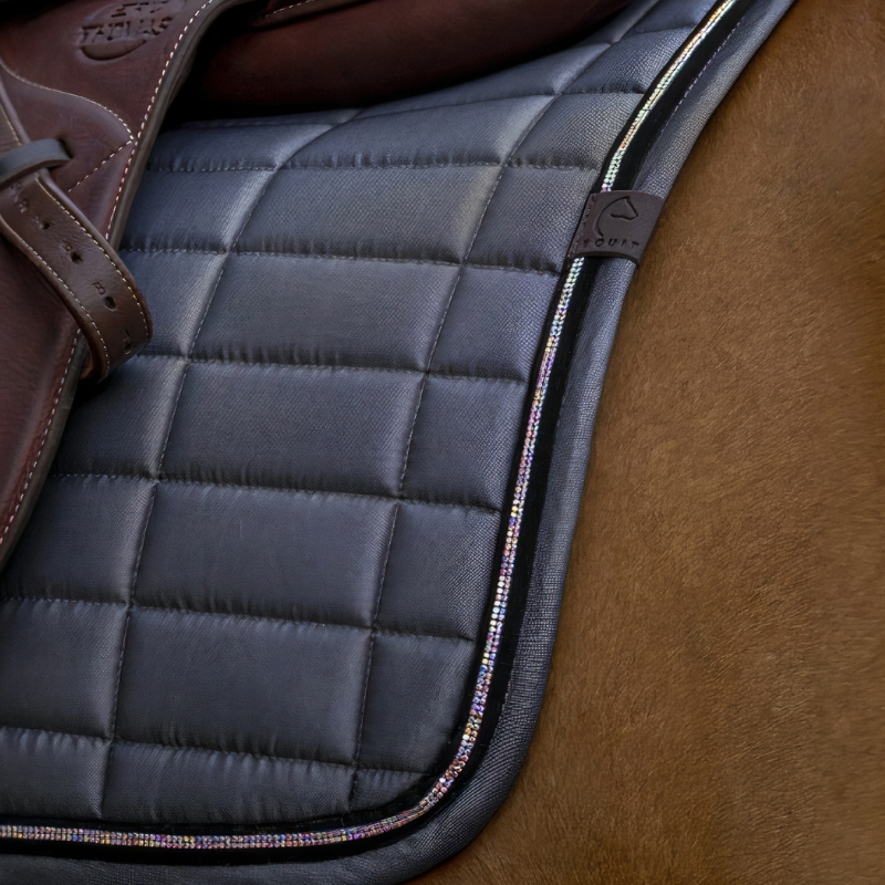 Tapis de selle Equithème Domino - Cheval