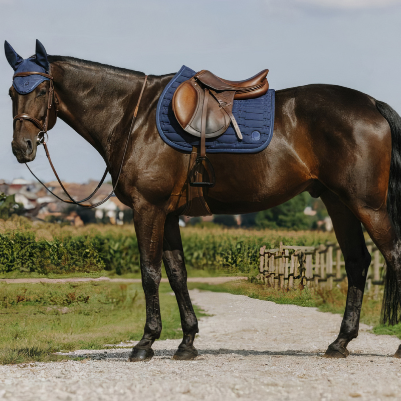 Tapis de selle Je t'aime EQUITHÈME - Origine