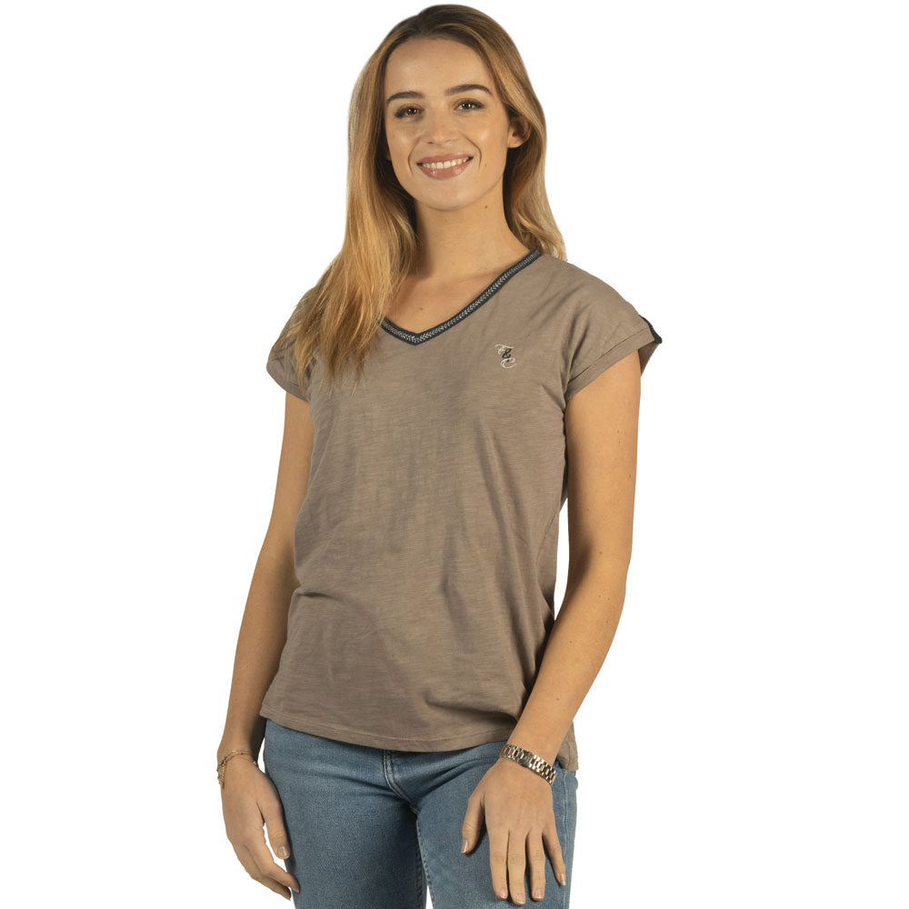 Tee-shirt pour femme du XXS au XXL Flags and Cup Janina