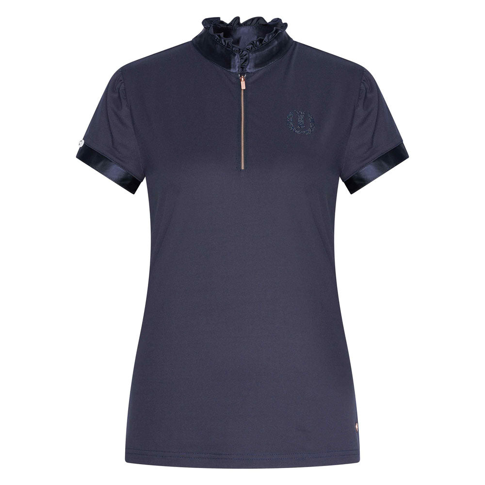 Polo à manches courtes pour femmes du XS au XXL Imperial Riding Anna marine