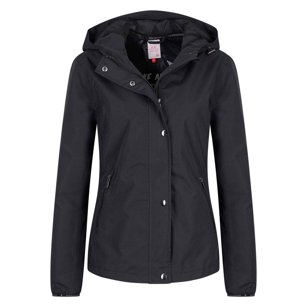 Veste coupe-vent imperméable pour femmes du XS au XXL Imperial Riding Joyous noir