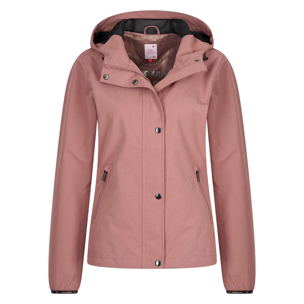 Veste coupe-vent imperméable pour femmes du XS au XXL Imperial Riding Joyous rose