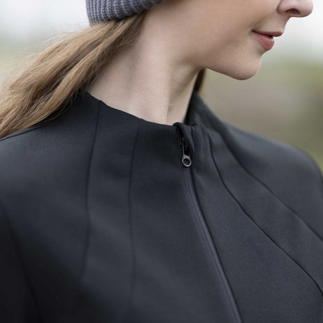 Veste technique légère pour cavalières du XS au XXL HKM Roseweeod noir