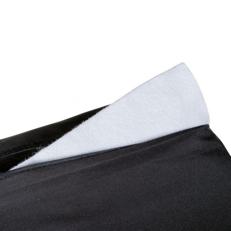 Amortisseur de dos pour poneys et chevaux HKM à mémoire de forme détail insert en feutre