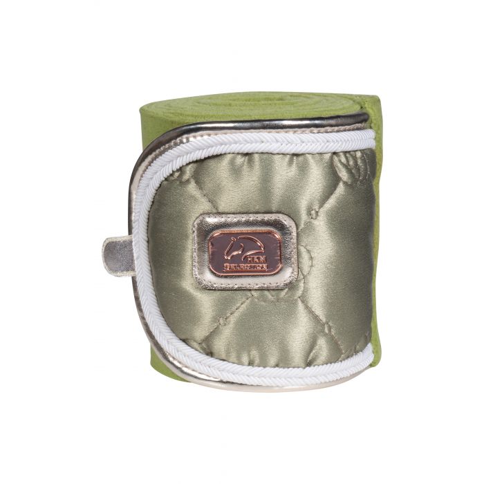 Bandes polaires pour poneys et chevaux HKM Edinburgh vert pistache